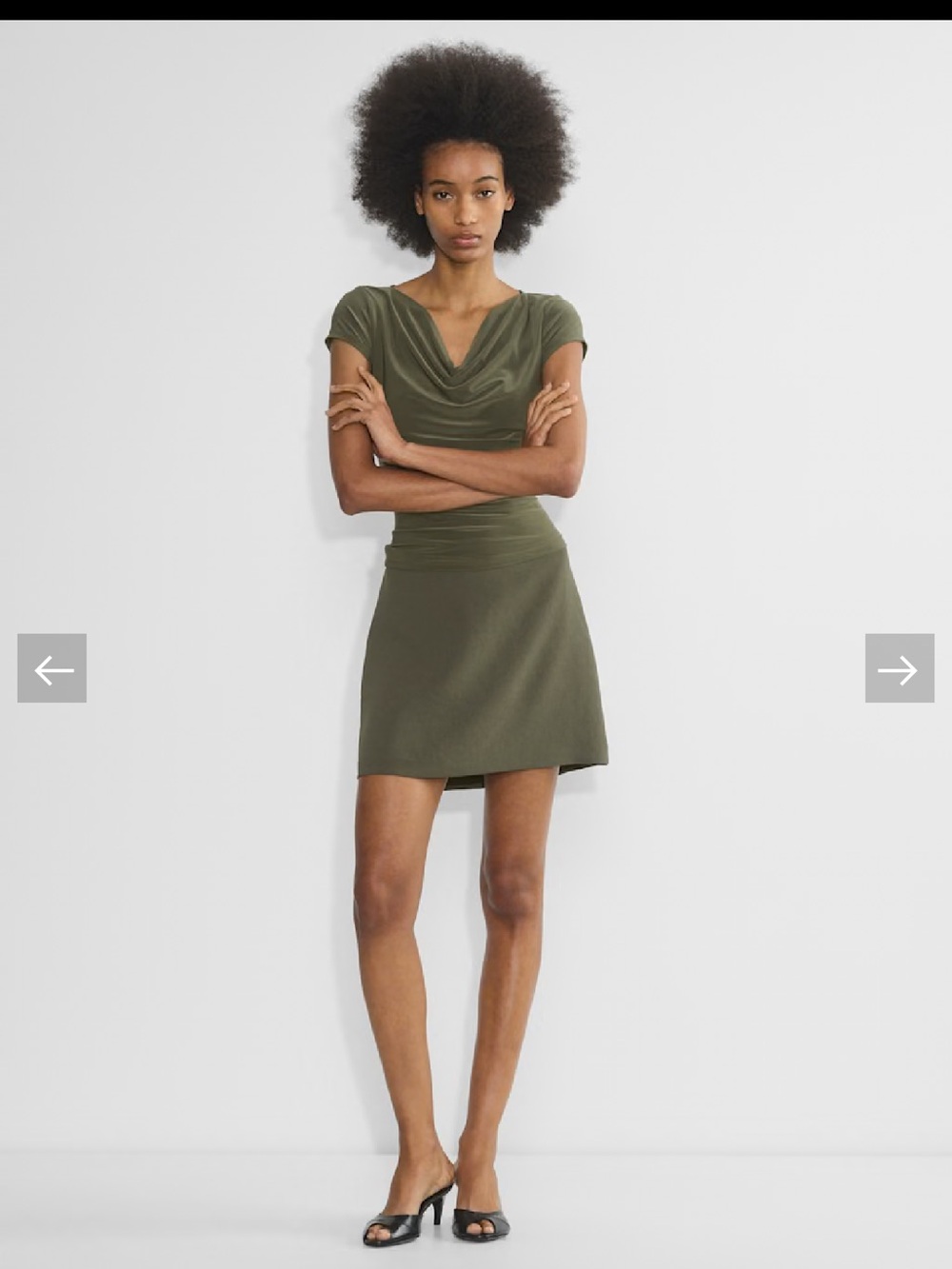 Aritzia Classic mini skirt Crepette